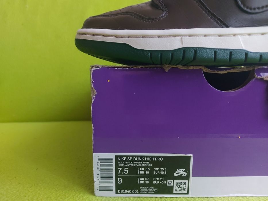 Nike'SB Dunk High-40.5н-Оригинални