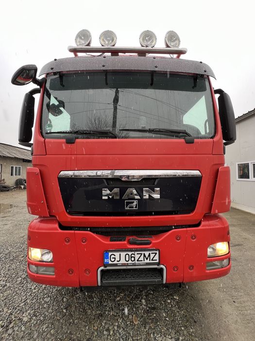 Camion forestier Man 540 cai euro 5 import Germania, nelucrat in RO