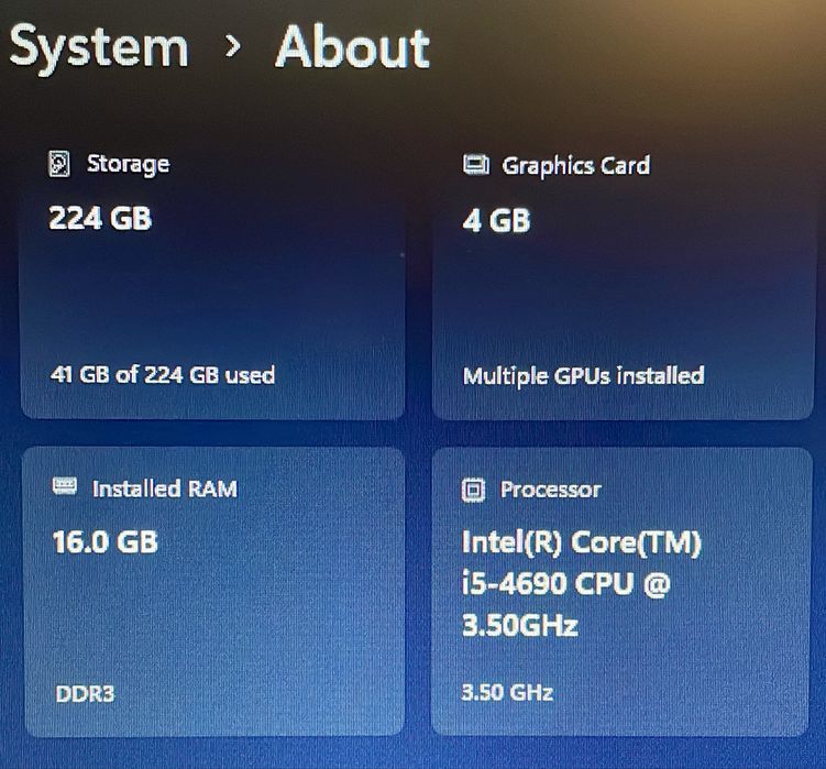 PC gaming, i5 4690, RX 580, SSD, monitor, jocuri, office, videochat