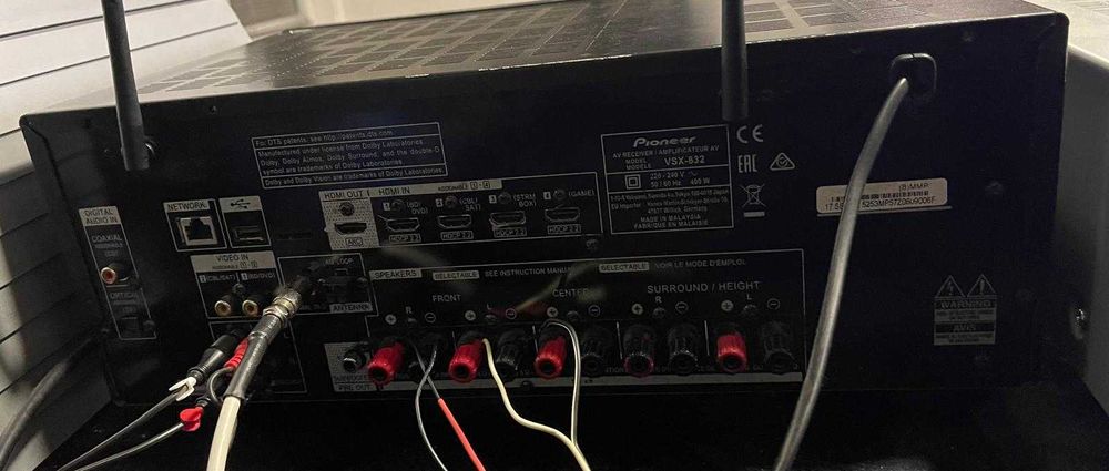 Pioneer VSX-832 internet radio,Spotify,Bluetooth,USB