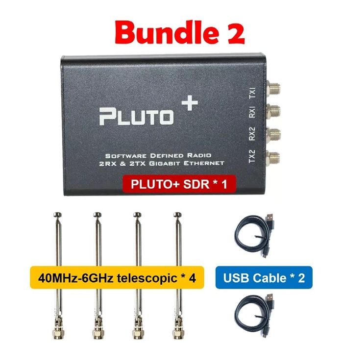 PLUTO+ SDR AD9363 2T2R Radio SDR Transceiver Radio 70MHz-6GHz