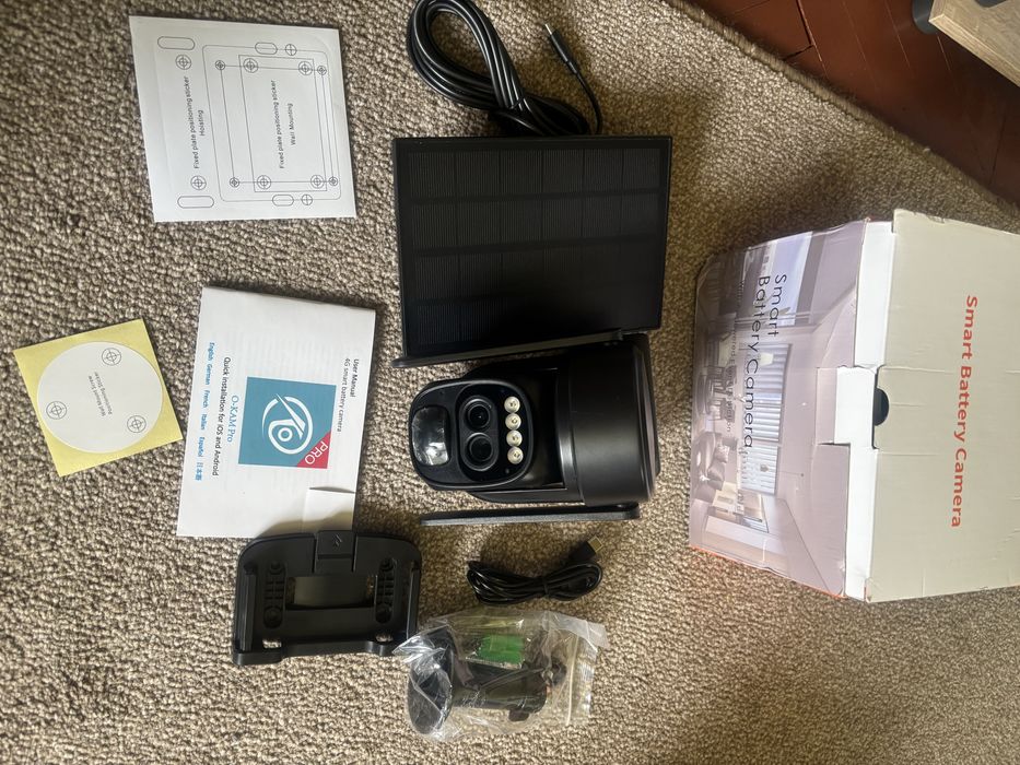 Camera supraveghere solara 4G Sim