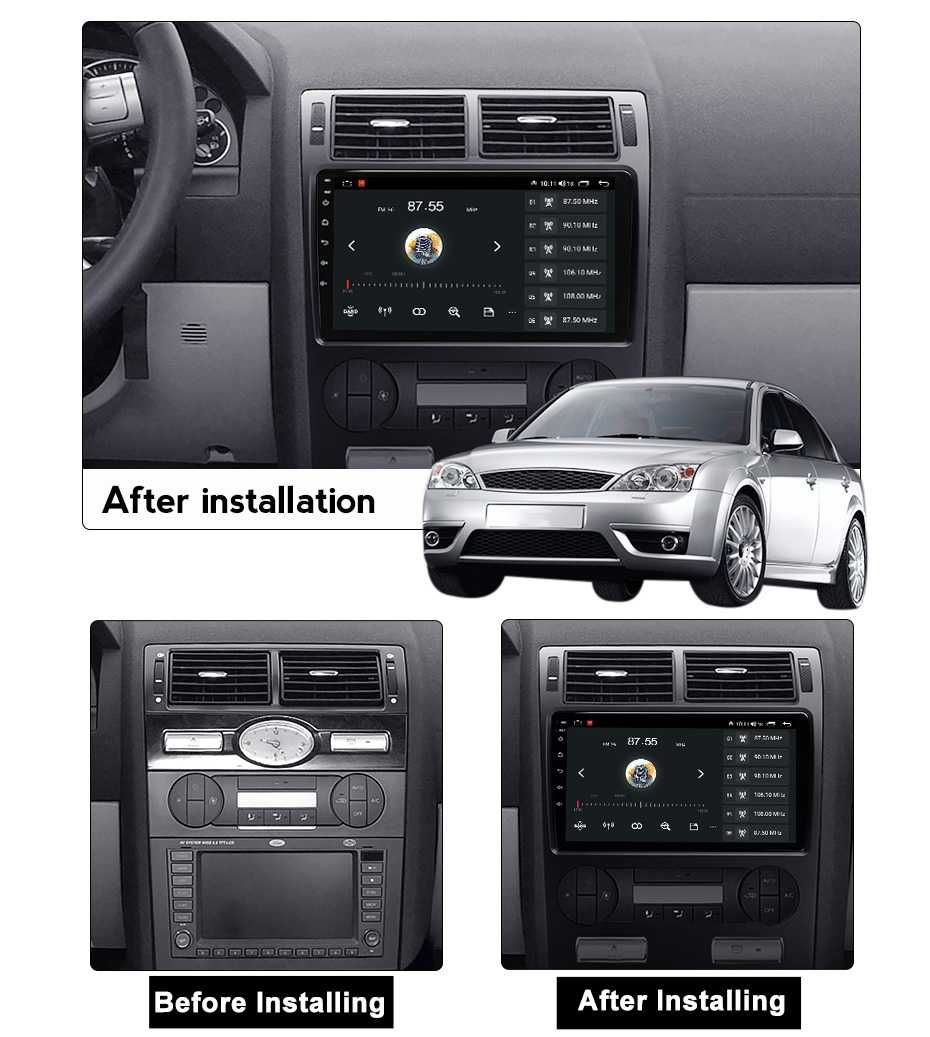 Navigatie Ford Mondeo  2000-2007, Android 13, 9INCH, 2GB RAM