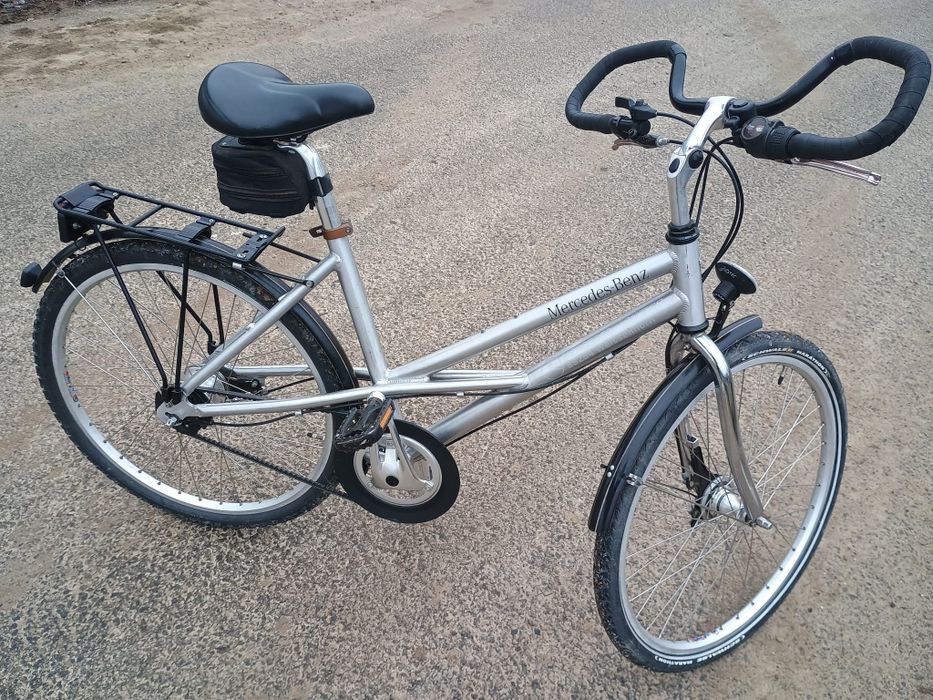 Bicicleta Mercedes din inport