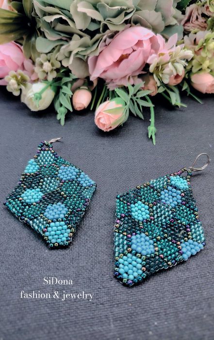 Обеци с мъниста SiDona fashion & jewelry