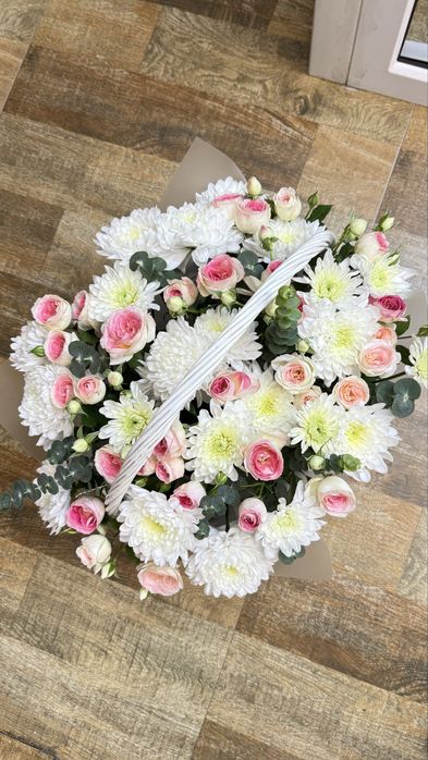 корзина с цветами