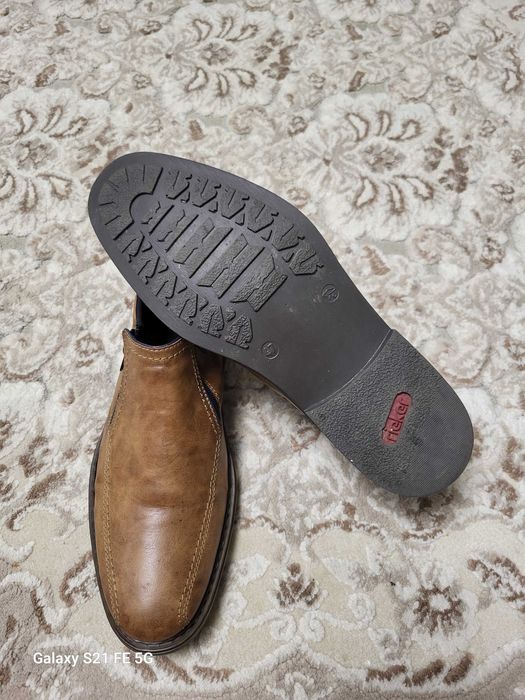 Ghete barbat piele Rieker noi marimea47