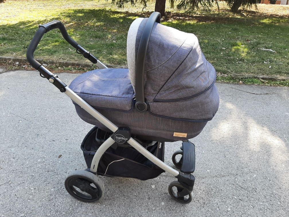 Детска количка 3 в 1 Peg Perego Book Plus Completo SL, Деним