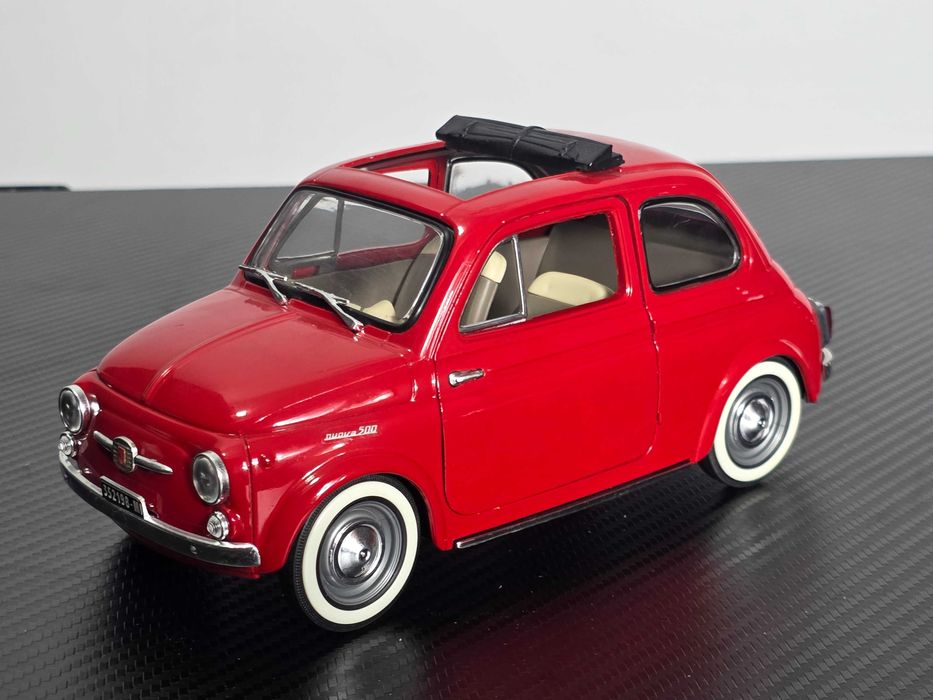 Macheta Auto 1/18 Solido Fiat Nuova 500 1965