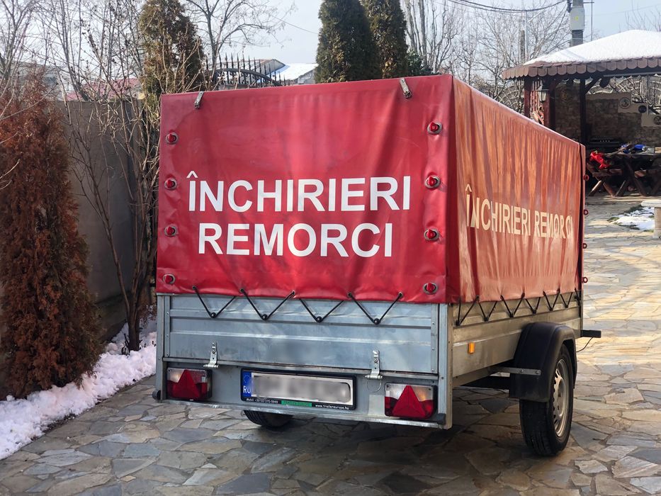 De Inchiriat remorca 2.44 x 1.24 x 1.10 75 RON / 24 ore