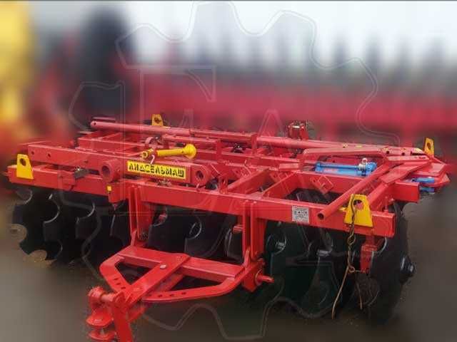 Борона дисковая тяжёлая Л-120 диаметр дисков 650мм.(БДСТ-2.5)