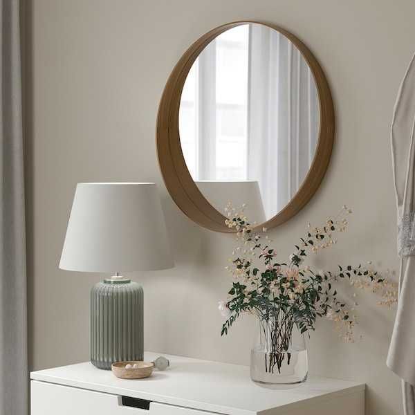 Oglinda PREMIUM lux bon+garantie noua lemn masiv stratificat NUC