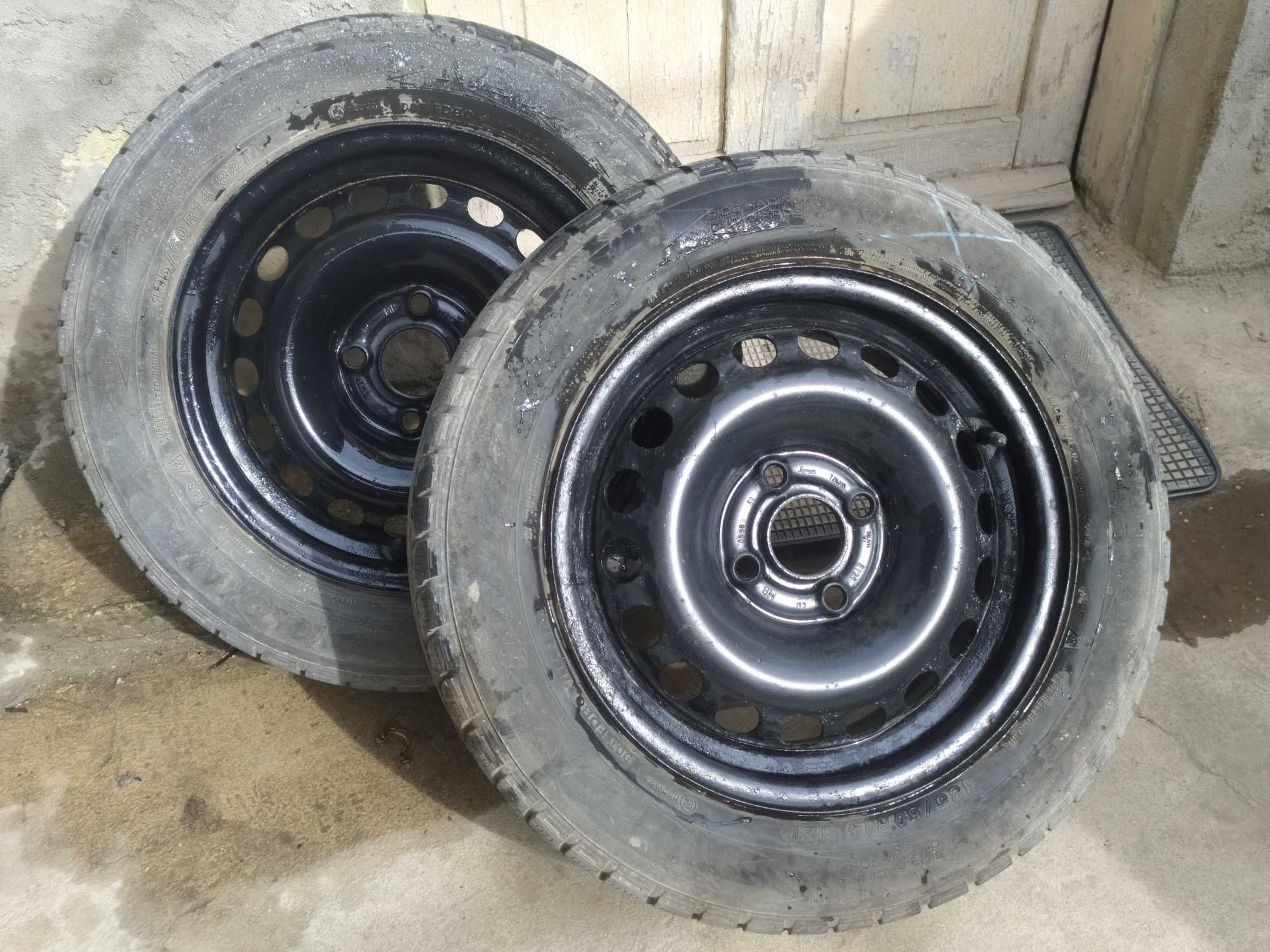 Джанти 14" цола от стомана за Опел (OPEL) 5,5J ET39 - 2бр