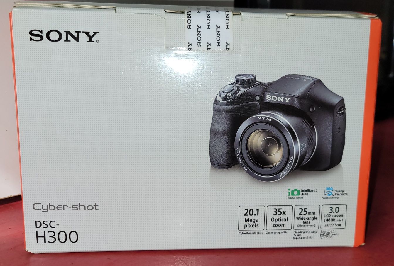 Aparat foto digital Sony Cyber-Shot DSC-H300, 20.1MP, Black