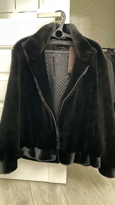 Норковая полушубка мужская