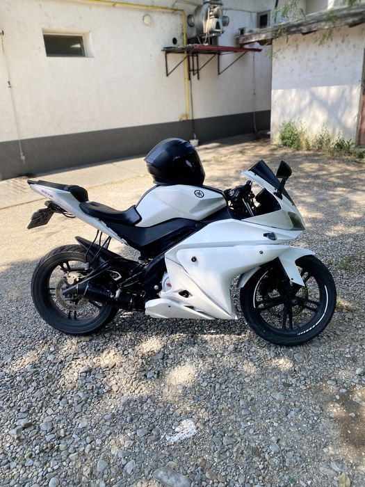 Yzf r 125 2008 * costum moto piele două piese