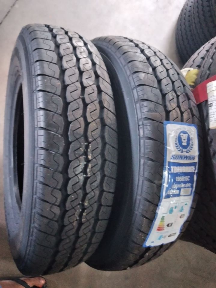 Нови летни гуми SUNWIDE 195/75 R16C 107/105R 8PR  за БУС!