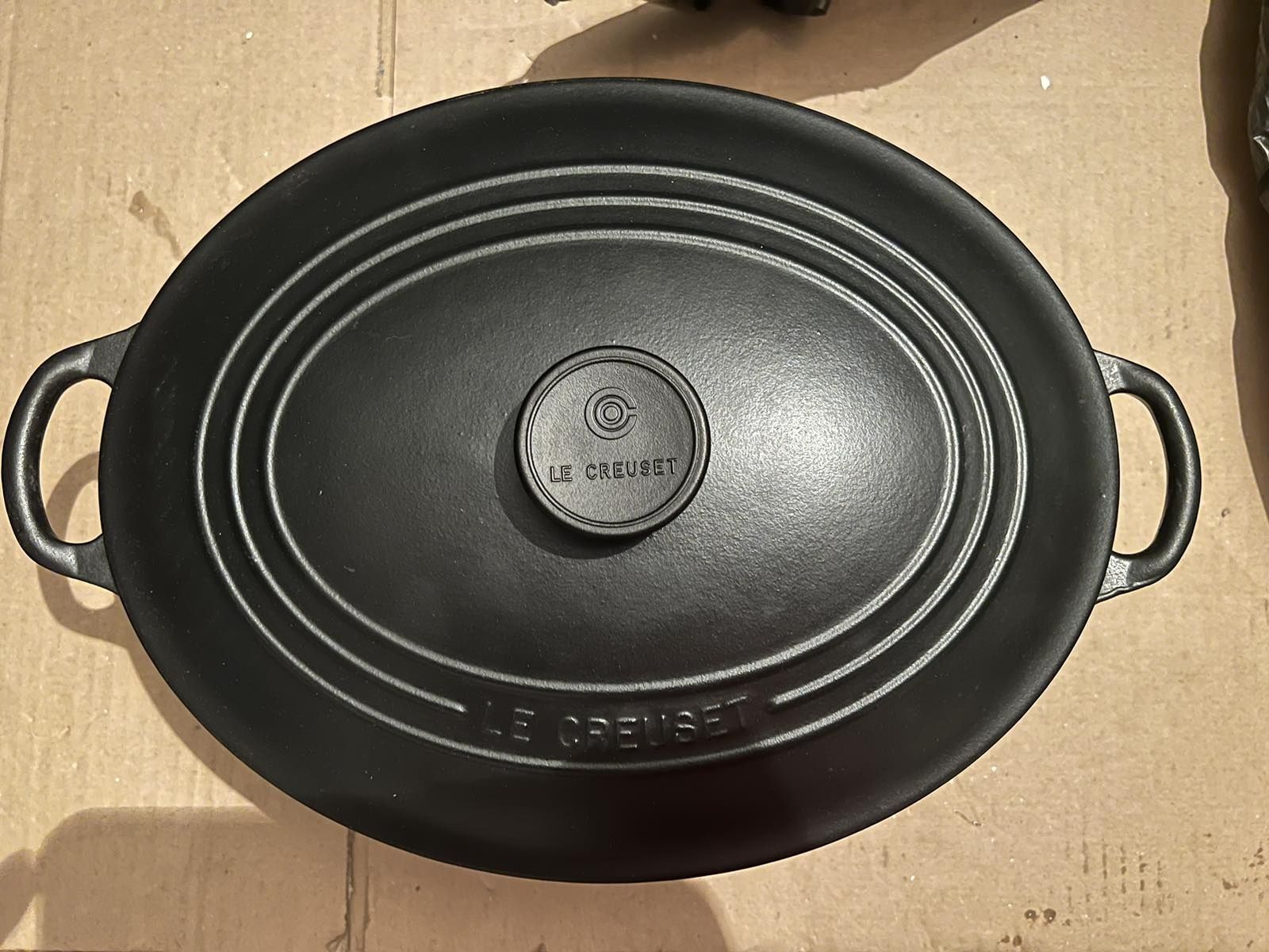 Le Creuset - oval casserole oven / 31 cm цвят: Черен Мат