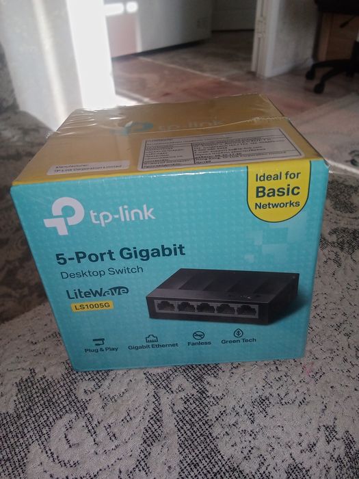 Продам коммутатор свич 5 портов от tp-link