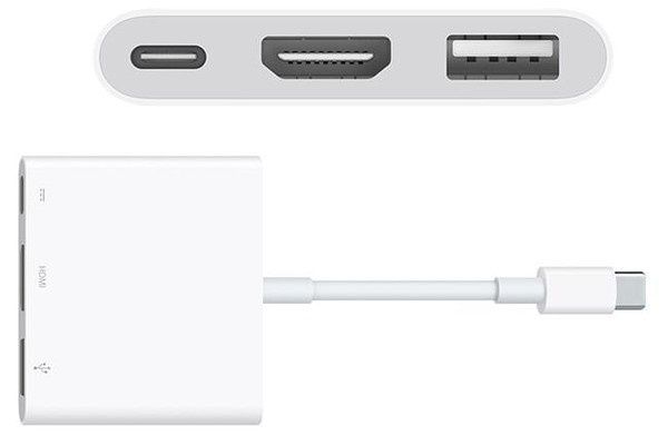 Многопортовый Digital to AV-адаптер USB-C новый ОРИГИНАЛ