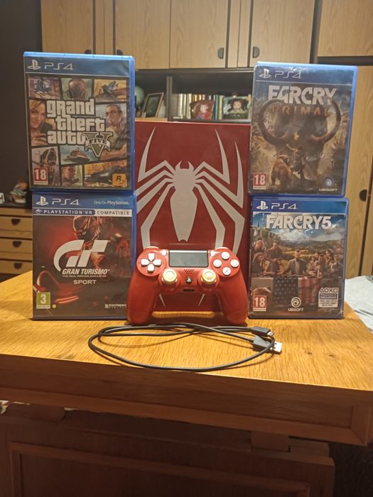 Продавам ps4 limited spider Man 2018 edition