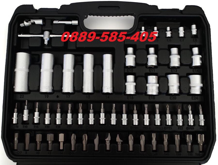 Качествено РУСКО гедоре от 108 части на марката Marshal в куфар