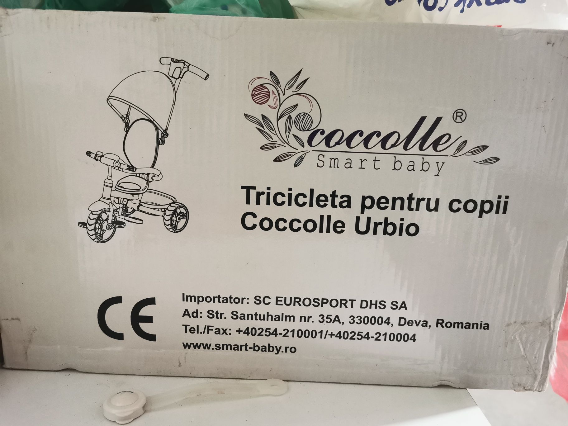 Tricicleta copii Coccolle