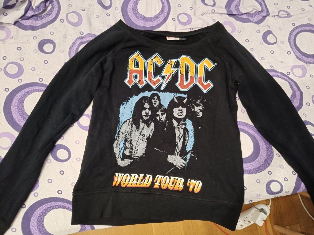 Hanorac damă AC/DC World Tour '79, marimea XS
