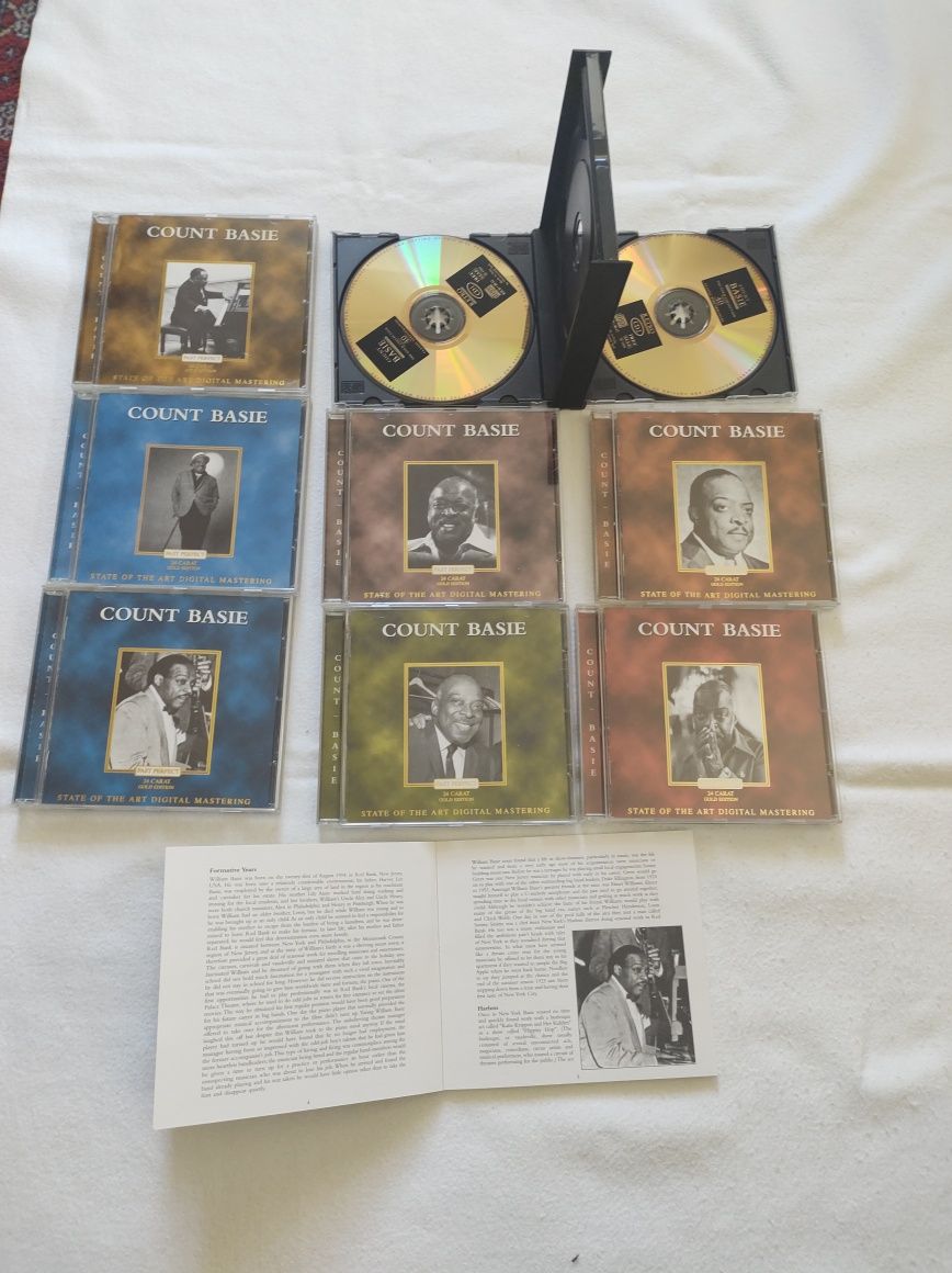 Louis Armstrong  Count Basie Duke Ellington CD-uri muzica JAZZ  24 Ca