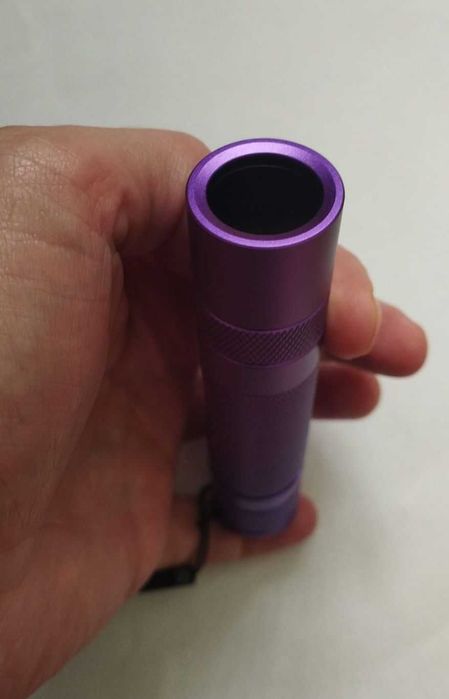 Convoy S2+ cu lumina UV cu led Nichia UV 365nm + filtru ZWB2