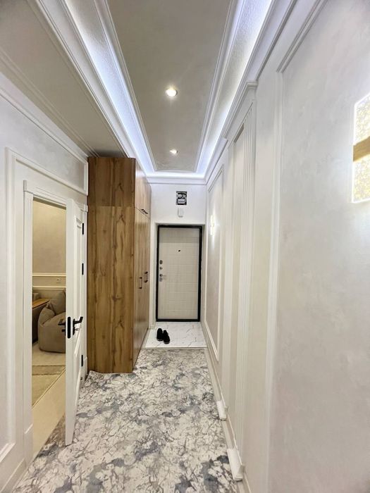 НОВОСТРОЙКА 1/7/9 Евроремонт Мебель+Техника [44м²] Чиланзар 14 квартал