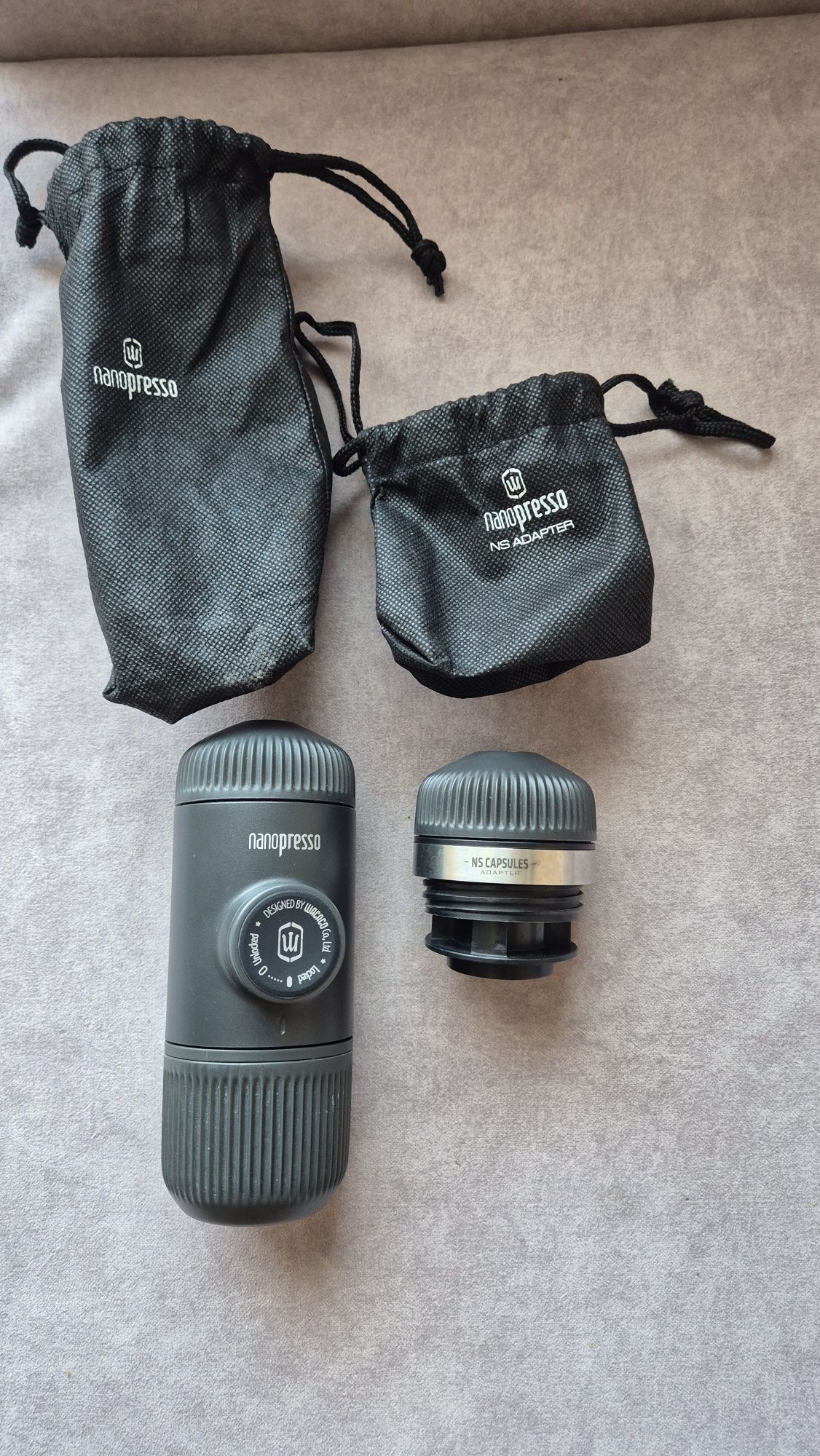 Преносима кафемашина – Wacaco® Nanopresso Classic + Адаптер за капсули