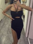 Плетена рокля размер С