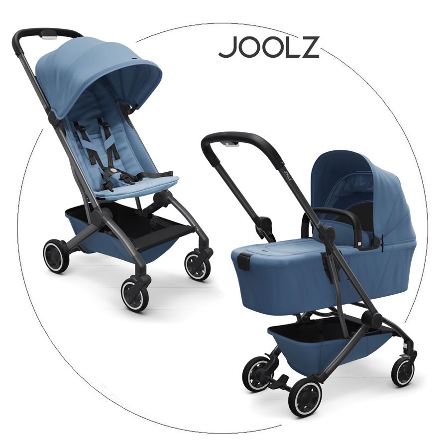 Joolz aer 2в1 прогулочная коляска с люлькой.