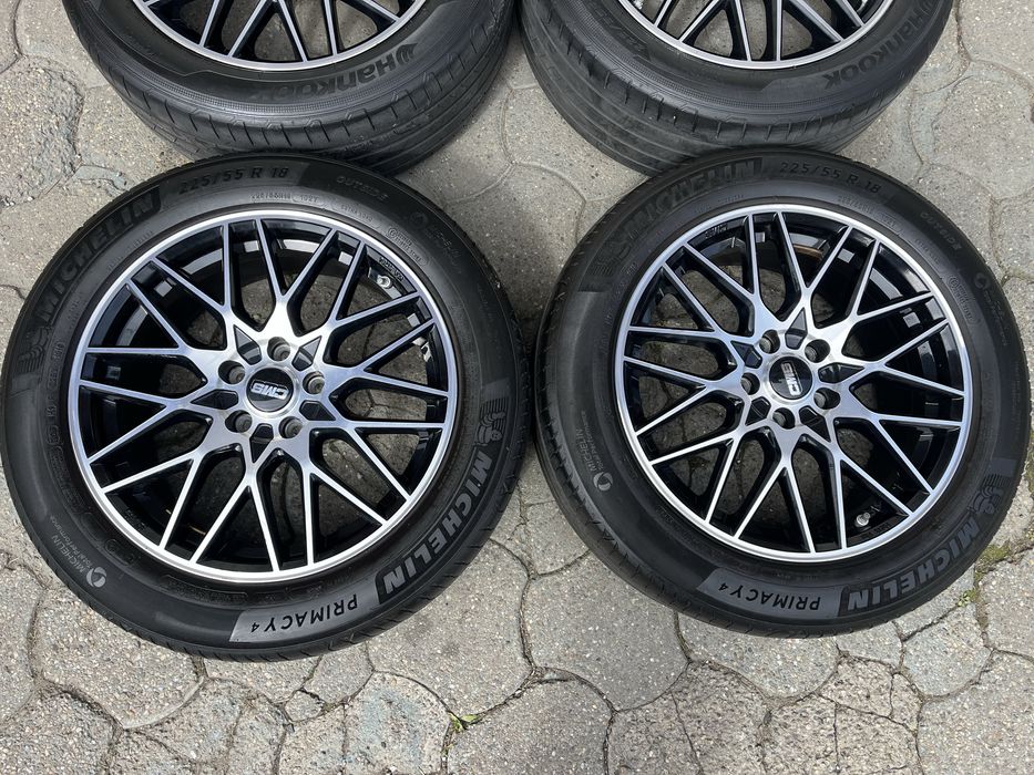 Jante 5x114.3mm 225/55 R18 Nissan Hyundai Kia Mitsubishi Honda Renault