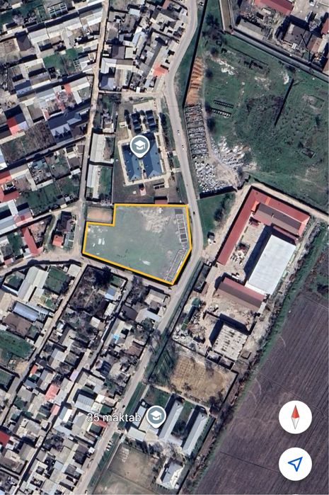 Земля продается 77 соток. Занги ота район.