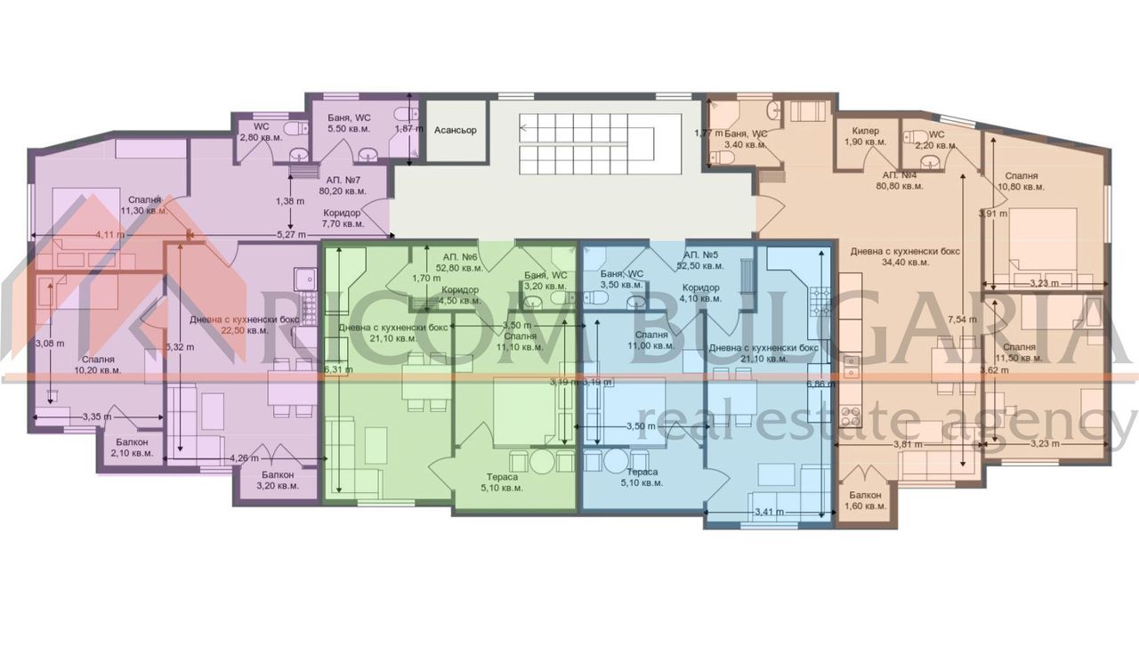 Продава се Тристаен апартамент в Варна, Бриз - 93 кв.м за 1785 €/кв.м - Снимка #3