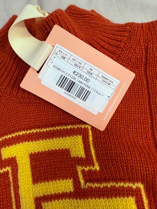 Уникален Оригинален Пуловер Elisabetta Franchi, НОВ