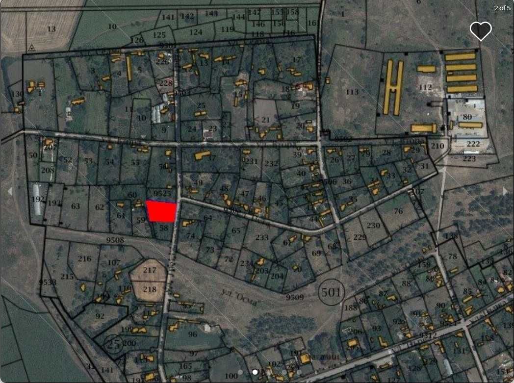 Продава 1290 м2 дворно място в регулация, на 12 км от морето