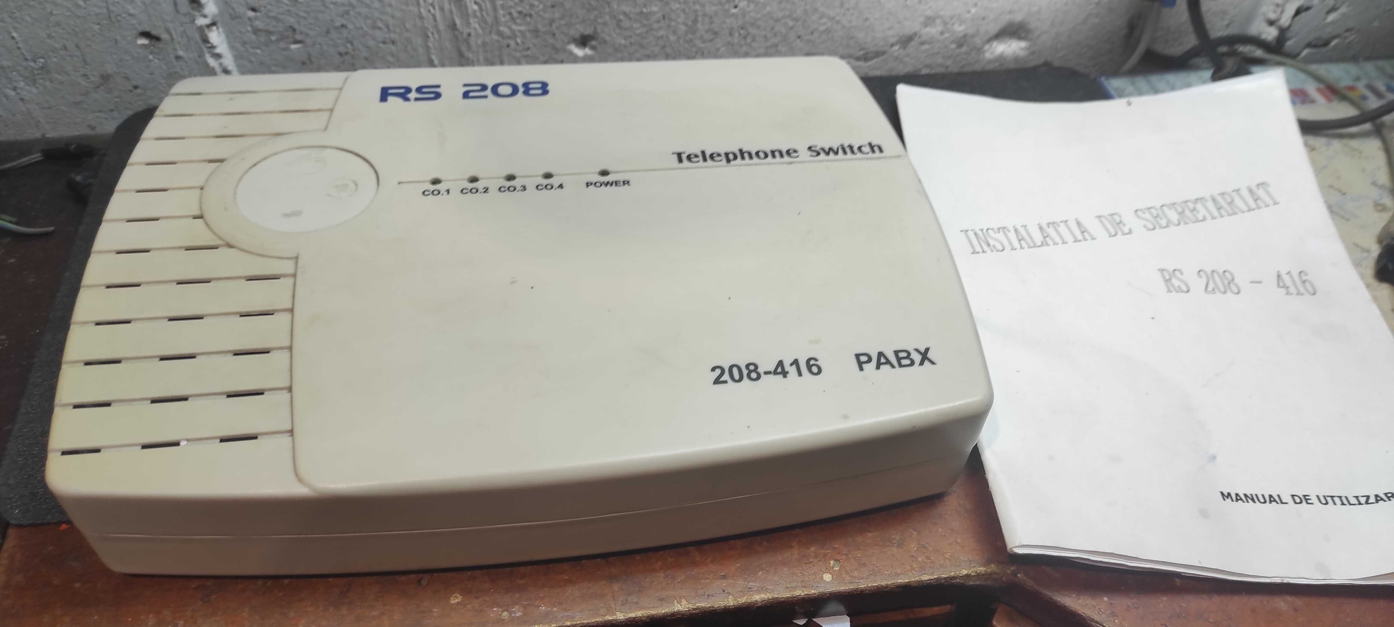 Centrala telefonica PABX RS 208