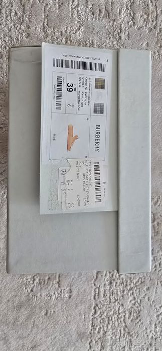 Vand papuci Burberry marshmallow stingray 39