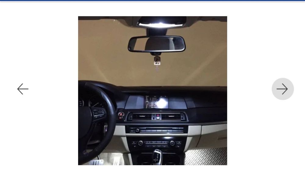 BMW LED Интериор F10 Sedan