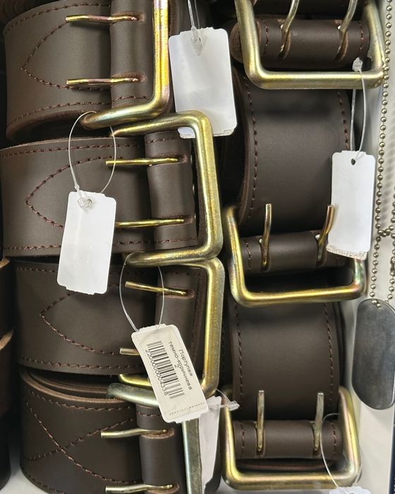 Офицерски Кожени колани-Естествена Кожа—до 19.11.2025 год.!