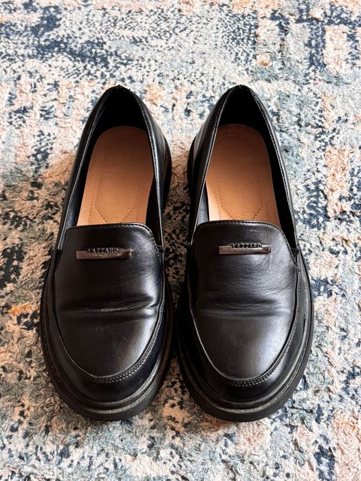 Кожанные лоферы 36р