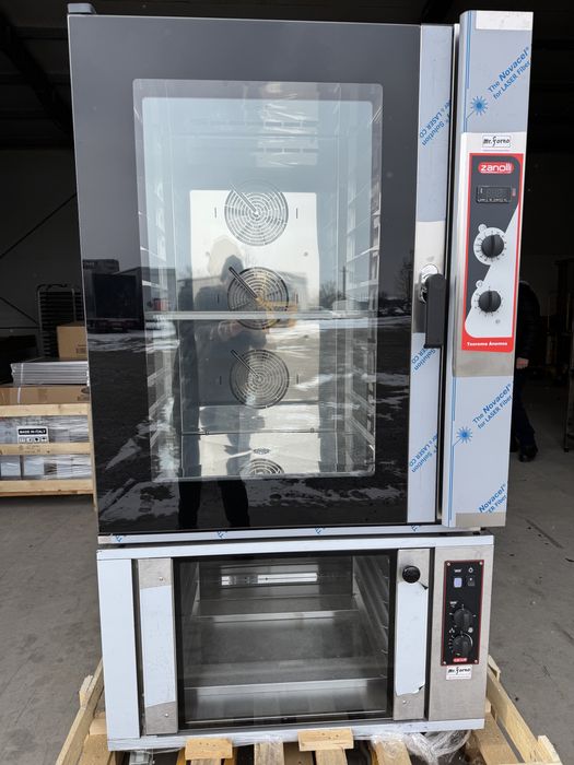 Cuptor patiserie 10 tavi si dospitor 5 tavi Zanolli Anemos, NOI