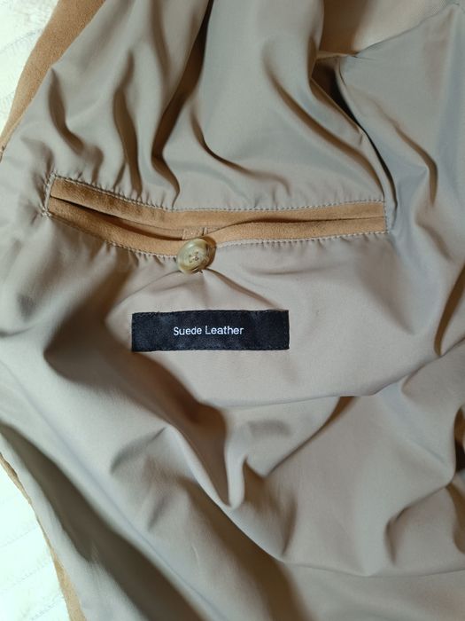 Hugo Boss Alfondo Suede Bomber jacket.