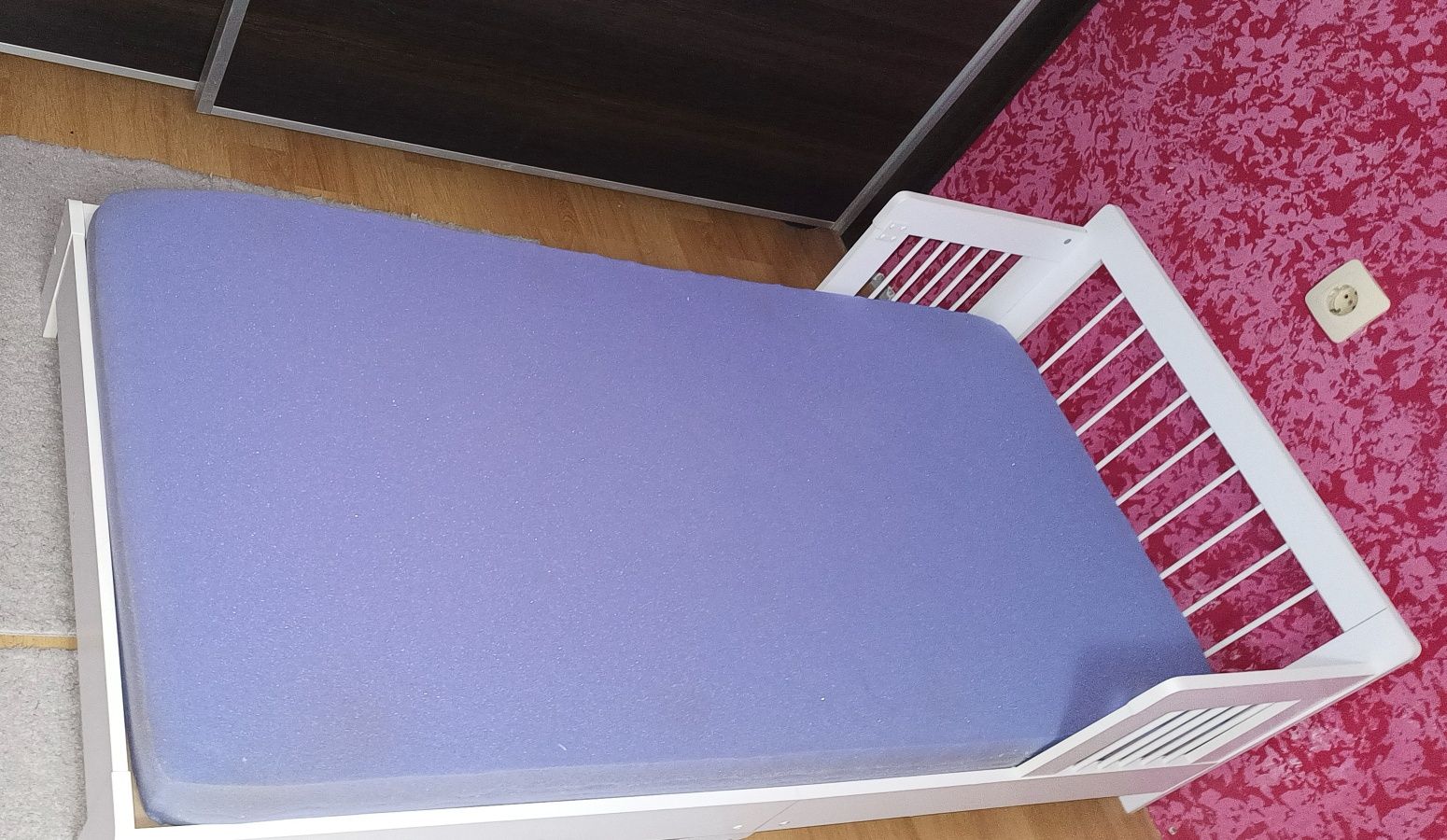 Детско легло  Kidkraft, бяло, 70/140 см