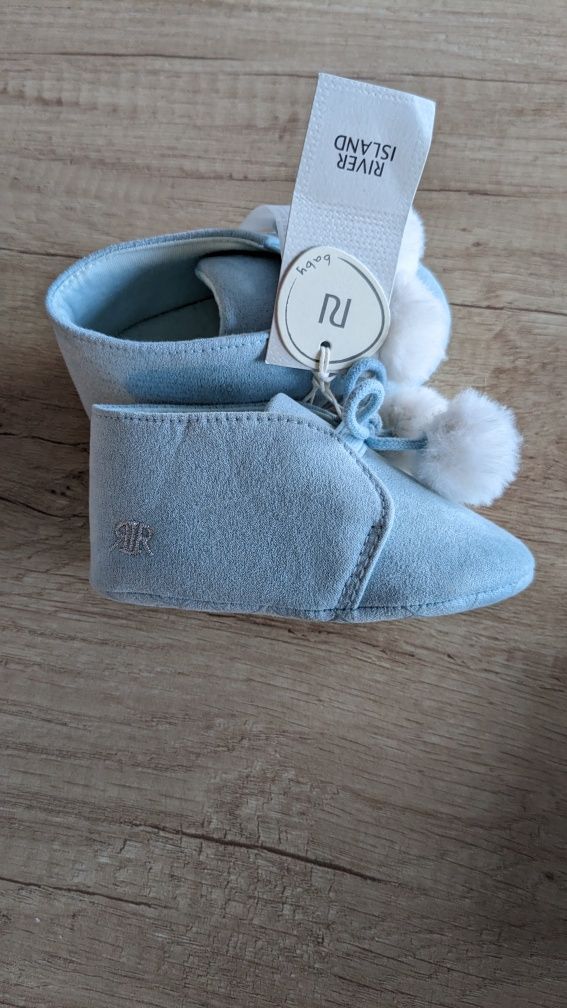 Încălțăminte bebe, River Island baby, light blue