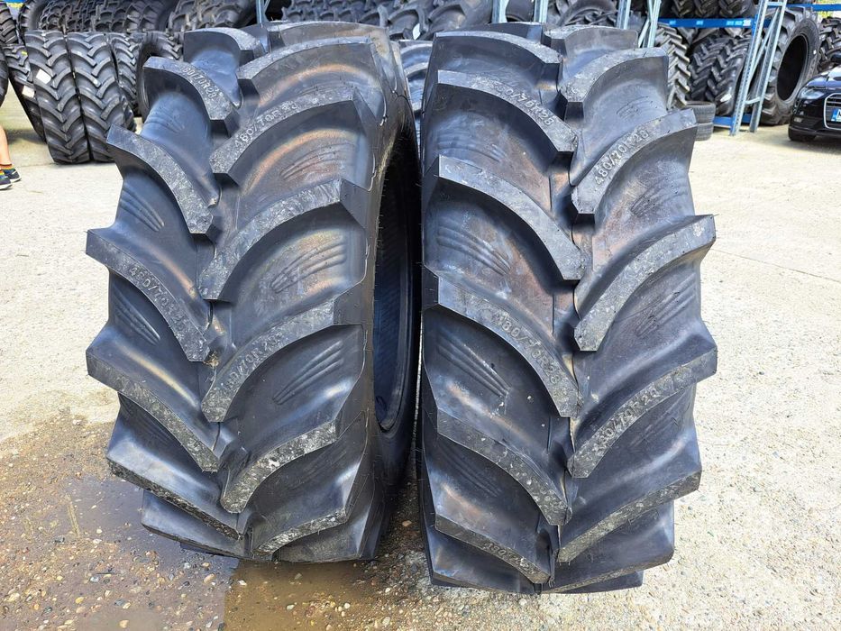 Cauciucuri noi 480/70R28 OZKA anvelope radiale TRACTOR