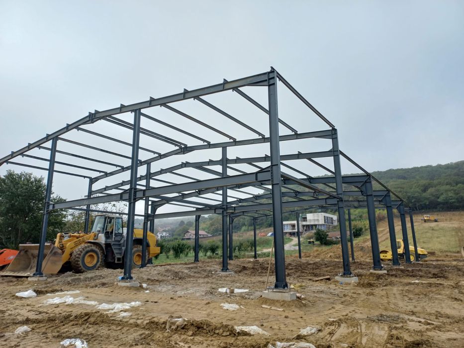 • Construim Hale Metalice / structuri metalice la gata oriunde in tara